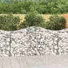 Gabionen mit Hochbogen 20 Stk 200x50x100/120cm Verzinktes Produktbild-Vorschau 2