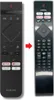 Two remote controls are shown side-by-side with an arrow indicating a change or comparison. Produktbild-Vorschau
