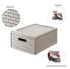 Rotho Schubladenbox Country klein, 8,3 L cappuccino Produktbild-Vorschau 7