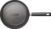 A top-down view of a frying pan with a lid on a white background. Podgląd zdjęcia produktu