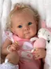 Reborn bábiky dievčatko 45 cm Realistická bábika, ktorá Náhľad obrázku produktu 6