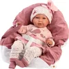 Llorens Mimi Puppe 42 cm – Baby, mit Tragehilfe und Produktbild-Vorschau 1