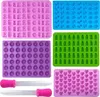 Gummibärchen Form,5 Stück Bonbon Formen Silikon mit 2 Produktbild-Vorschau 1