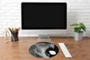 MuchoWow® Mauspad Mousepad Tiere - Löwe - Schwarz - Weiß - Produktbild-Vorschau 4