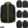 Urban Classics - CONTRAST WINDBREAKER schwarz / weiß - L Produktbild-Vorschau 14