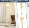 ZMH lampa podłogowa złota 1 płomienna nowoczesna lampa Podgląd zdjęcia produktu 2