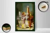 Holzschild Kunst 20x30cm Stillleben Sekt Obstkorb Zitrone Produktbild-Vorschau 3