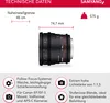 Samyang 50mm T1.5 AS UMC, 9/6, Canon EF Náhled obrázku produktu 2