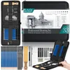 A professional drawing set is displayed, showcasing its contents and packaging. Náhled obrázku produktu