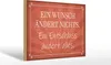 Holzschild Spruch 30x20cm Ein Wunsch ändert nichts Produktbild-Vorschau 2