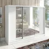 Schwebetürenschrank, 3 -türig Schrank 200 cm mit Spiegel Produktbild-Vorschau 12