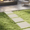 COSTWAY 8er Set Trittsteine 39,5x39,5cm mit Bodenpfählen, Produktbild-Vorschau 8