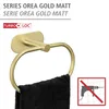 WENKO Turbo-Loc® Handtuchring Mod. Orea Gold Matt, Produktbild-Vorschau 2