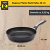 Karl Krüger 21720 D  Aluguss-Pfanne Delta - Bratpfanne mit Produktbild-Vorschau 5