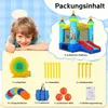 Hüpfburg mit Rutsche, Ballwurfspiel und lustiger Produktbild-Vorschau 5