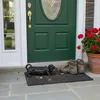 Schuhabstreifer Hund Landhaus Gusseisen Schuhputzer Dackel Produktbild-Vorschau 4