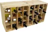 Weinregal "16er" Natur Weinablage Flaschenregal Holzregal Produktbild-Vorschau 3