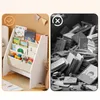 SoBuy Bücherregal Kinder mit stauraum Büchergestell Produktbild-Vorschau 6
