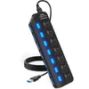Strex USB 3.0 Hub 7 Ports - USB Splitter - USB Verteiler - Produktbild-Vorschau 1