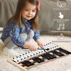 COSTWAY Xylophon 27 Noten Glockenspiel Handpercussion mit 2 Produktbild-Vorschau 2