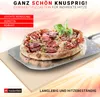 Heidenfeld XXL Pizzastein 46,5 x 35,5 x 1,5 cm | Cordierit Produktbild-Vorschau 4