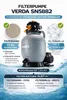 Verda Sandfilteranlage Pumpe 10000 l/h 800g inkl. Produktbild-Vorschau 5