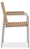 home24 Stapelstuhl - 2er-Set - Teak Massiv / Edelstahl - Produktbild-Vorschau 7