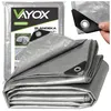 Vayox Abdeckplane 4x6m Silber 120g/m² | Gewebeplane Produktbild-Vorschau 1
