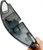 A hand holding a gray plastic water tank replacement part for a Roborock vacuum cleaner. Produktbild-Vorschau