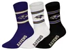NFL Baltimore Ravens 3er-Pack weiche Baumwoll-Socken | Produktbild-Vorschau 9