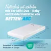 Betten-ABC Mini-Duo  Baby-/Kindermatratze mit Baby- und Produktbild-Vorschau 2