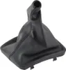 Schaltknauf Chrom Silber 5-Gang Schaltmanschette Schwarz Produktbild-Vorschau 3