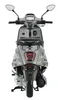 Motorroller Napoli 125 ccm 85 km/h EURO 5+ silber-schwarz Produktbild-Vorschau 5