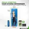 Tunturi NBR Yogamat met Draagtas - Fitnessmat Extra dik & Productafbeelding-voorbeeld 4