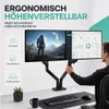 ProfiPatch Monitor Halterung 2 Monitore, arm für VESA Produktbild-Vorschau 9