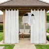 Outdoor Vorhang Transparent mit Abnehmbaren Schlaufen, Produktbild-Vorschau 1