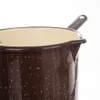 Smaltovaný hrnec Orion 1,2 l v HNĚDÉ barvě Náhled obrázku produktu 3