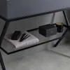 100cm bodenstehendes Badmöbel- Set mit grauem Waschtisch | Produktbild-Vorschau 5