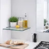 Eckregal Wand Glas 6 mm – quadratisches Duschregal Ecke für Produktbild-Vorschau 3