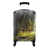 MuchoWow® Koffer Handgepäck Trolley Rollkoffer Kleine Produktbild-Vorschau 1