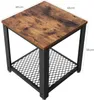 VASAGLE Nachttisch, 45 x 45 x 55 cm, Beistelltisch im Produktbild-Vorschau 7