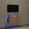 vidaXL Meuble mural pour télévision, 80 x 35 x 31 cm, Voir les images du produit 5
