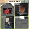 FCH Gartenschrank Holz Gerätehaus für Außenbereich, Produktbild-Vorschau 4