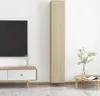 Mobili TV 2 pezzi rovere Sonoma 30,5x30x90 cm materiale a Anteprima dell’immagine prodotto 5