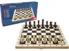 Noris Spiele Deluxe, houten schaakspel; 606108014 Productafbeelding-voorbeeld 7