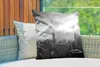 MuchoWow® Outdoor Kissen - Schnee in New York schwarz und Produktbild-Vorschau 3