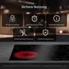 Bomann Autarkes Ceranfeld mit 4 Kochfelder | Slide Control Produktbild-Vorschau 4