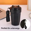 Thermobecher, Kaffeebecher to go, 450ml, Produktbild-Vorschau 6