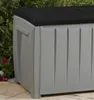 Keter Novel – Gartenbox 340 l – schwarzgrau Produktbild-Vorschau 11
