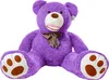 A large, plush teddy bear sitting on a white background. Náhľad obrázku produktu